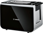 Bosch 2 Slice Toaster Styline Black TAT8613N