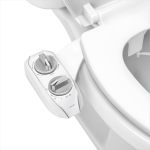 Luxe Bidet Neo 185 Plus - Patented Bidet Attachment For Toilet Seat Innovative Hinges To Clean Slide-in Easy Install Advanced 36