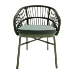 Lola Outdoor Dining Chair - Corfu Kelp