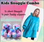Snuggle Up Winter Combo Kids - Maroon