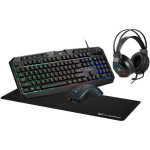 VX Gaming Heracles Series 4-IN-1 Combo Kb Mouse Mousepad Headset VX-147-BK V3