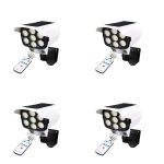 Solar Security Dummy Camera Light With Remote