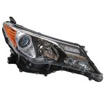 For Toyota RAV4 2013 2014 2015 Projectors Headlights Headlamps Chrome Housing Passenger Side