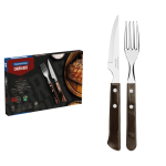 Tramontina 12PC Braai Set Brown
