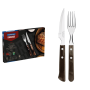 Tramontina 12PC Braai Set Brown