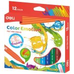 Felt Fibre Pen Tip: 6MM 12 Colour – EC10800