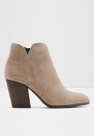Blanka Leather Boot - Open Grey
