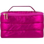 Atomic Vanity Bag With Handle Cerise Metallic