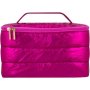 Atomic Vanity Bag With Handle Cerise Metallic