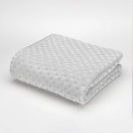 Mora Bubbles Full Cot Size Baby Blanket - Grey