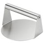 Stainless Steel Burger Patty Presser - Silver