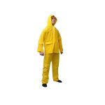 Skudo Elite 2 Piece Rubberised Rain Suit - XL - Yellow