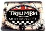 Motorcycles Retro Style Mouse Pad - Triumph
