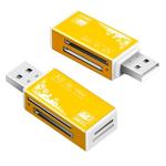 Multi In 1 Memory Sd Card Reader For Memory Stick Pro Duo Micro Sd Tf M2 Mmc Sdhc Ms Card Blue