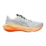 ASICS Novablast 6 Men's Running Shoes - White orange Glow - UK7