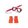 Swimming Goggles For Kids With Ear Plugs - Orange