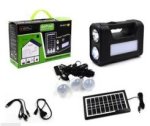 30W Gd Plus Solar Lighting System With 3 Light Bulbs - GD-8017
