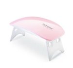 Portable MINI LED Gel Curing Uv Nail Lamp Drier – White