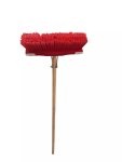Broom – Deluxe Broom Flagged Wood Handle