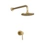 Trendy Taps Premium Quality Brushed Gold Shower Head & Fine Mixer