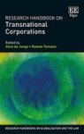 Research Handbook On Transnational Corporations Hardcover
