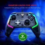Gamesir Kaleid Transparent Wired Controller For Xbox Series X s Xbox One And Windows 10 11: Plug And Play Gaming Gamepad With Ha