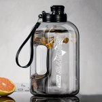 Ziluoluo Sports Water Bottle With Lid - Large Capacity Durable PC Material Leakproof Portable - Bpa-free Gym Water Jug For High