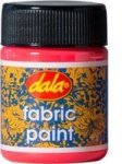 Dala Fabric Paint Neon 50ml - Red