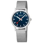 Classic Stainless Steel Analogue Watch 36MM