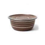 20CM Stainless Steel Bowl Brown