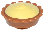Parts Pie With Bright Light Yellow Cream Filling Pattern 93568PB002