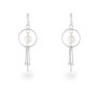 Silver Dangle Earrings EA-14