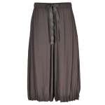 Tuck Detail Hem Wide Leg Pant - Graphite Free