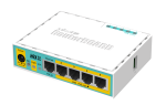 Hex Poe Lite - Desktop Poe Router With 5 10 100 Lan Ports And 1 USB PORT-MT-RB750UPR2