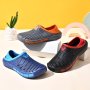 Fully Hollow Summer Fashion Sandals Lightweight Hole Shoes Lazy Heel Slippers Non-slip Shock-absorbing Sandals