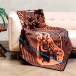Moshoeshoe Brown salmon - 155 X 165 Cm