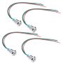 2 Color LED Indicator Light 10MM Prewired Round For Common Anode 4 Sets