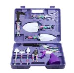 XF0900 Gardening Hand Tools With Purple Floral