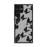 Custom Printed Tpu Cases - Samsung Galaxy S22 Ultra 5G & 39 Black Butterfly& 39 By