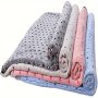 Pet Blanket Coral Fleece Flannel Dog Cat Nest Mat Warm Bed Cover For Pets