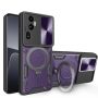 Jiajihua Compatible With Oppo RENO10 Pro Plus Cover Compatible With Oppo RENO10 Pro+ 5G PHU110 CPH2521 Car Mount Magnetic Stand 