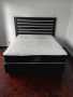 Double Bed Base Headboard & Mattress Set