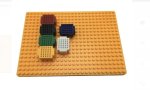 XF-25 Ultra MINI Colour Block Building Breadboard Set