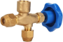 3-WAY Vacuum Pressure Gauge Valve