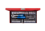 Socket bits 1 4" Set Metric 4-13MM 39PC 6PT
