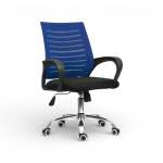 Chair With Wheels Blue