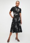 Polo Wmn Zoe Short Sleeve Printed Golfer Dress - Black