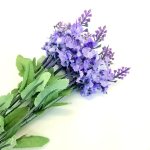 Silk French Lavender Flower Bunch Lilac - Factory Plaza