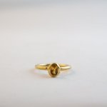 Oval Small - Citrine - Large