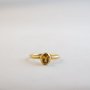 Oval Small - Citrine - Large